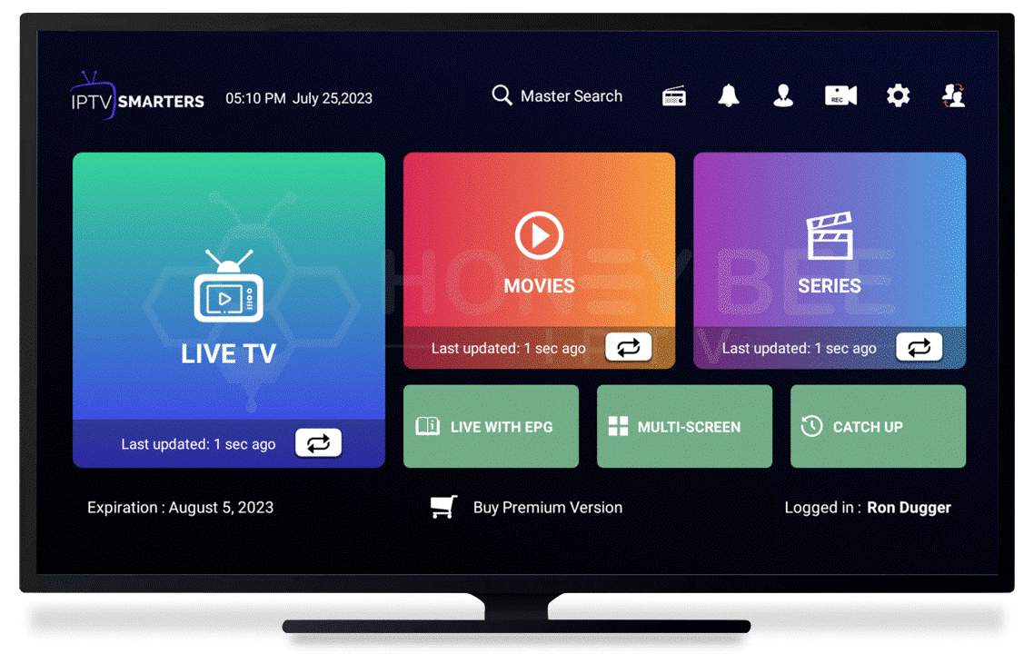IPTV streaming on Firestick, Smart TV, Android, iOS and all devices